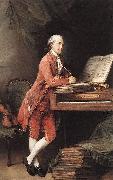 Thomas Gainsborough, Portrait of Johann Christian Fischer